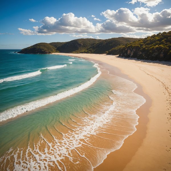 Quelles croisières permettent de découvrir les plages de sable doré en Australie?